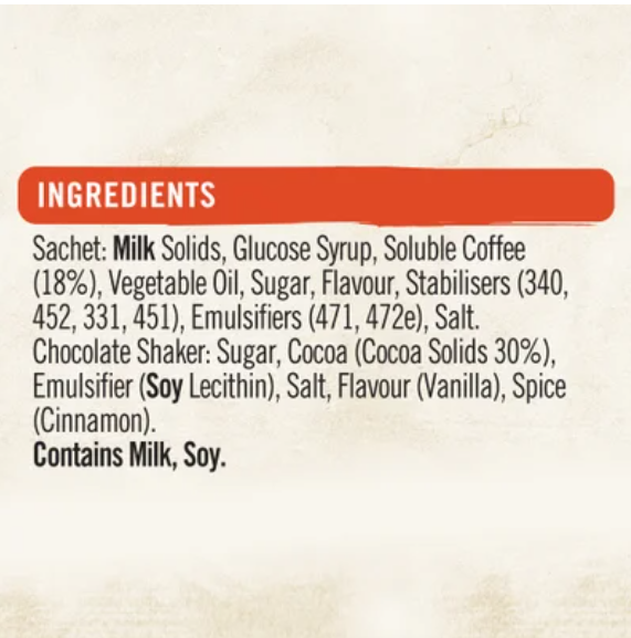 Nescafe Cappuccino Coffee Sachets 10pk - Cafe Supply