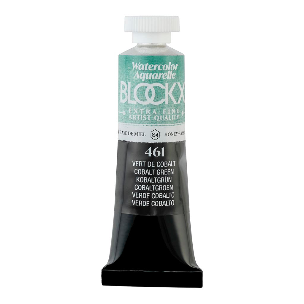 BLOCKX Watercolour Tube 15ml S4 461 Cobalt Green - Cafe Supply