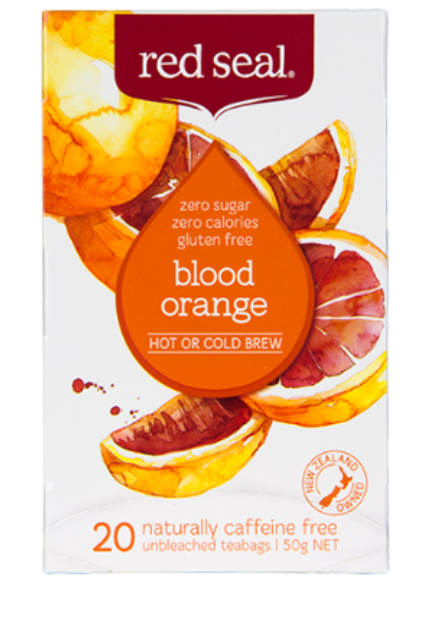 Red Seal Blood Orange Tea Bags 20pk - Cafe Supply