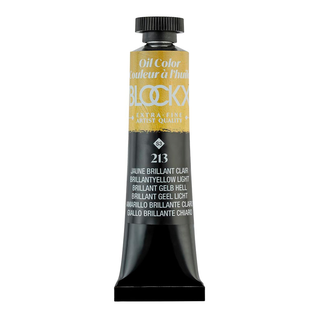 BLOCKX Oil Tube 20ml S3 213 Brilliant Yellow Light - Cafe Supply