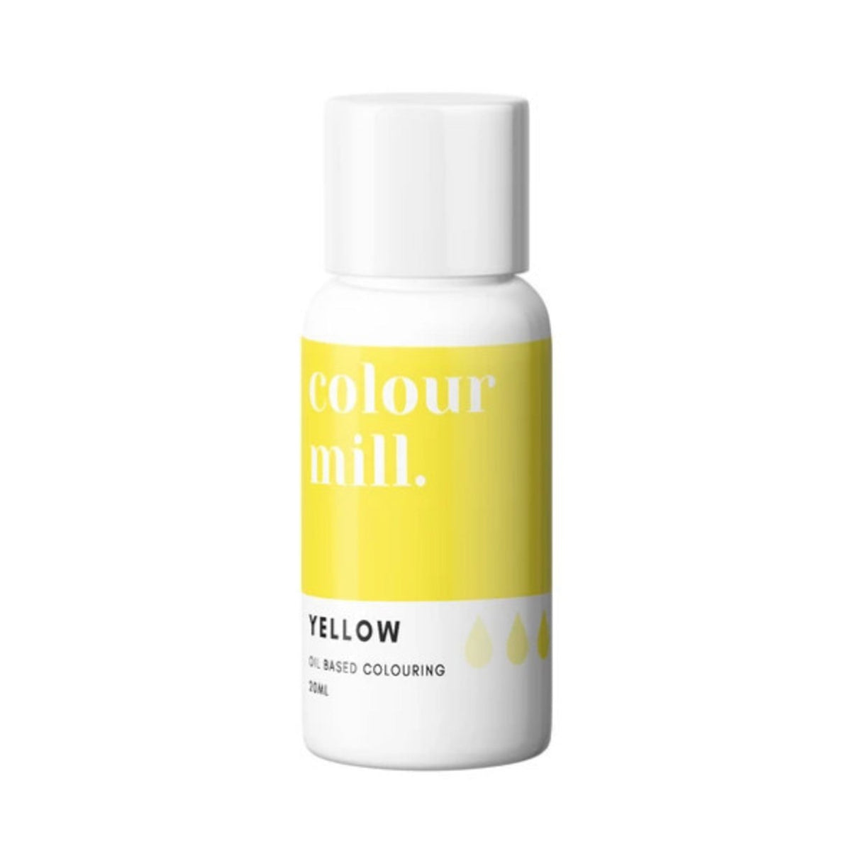 Colour Mill- Oil Based Colouring Yellow (20ml) - SOLD OUT - Cafe Supply