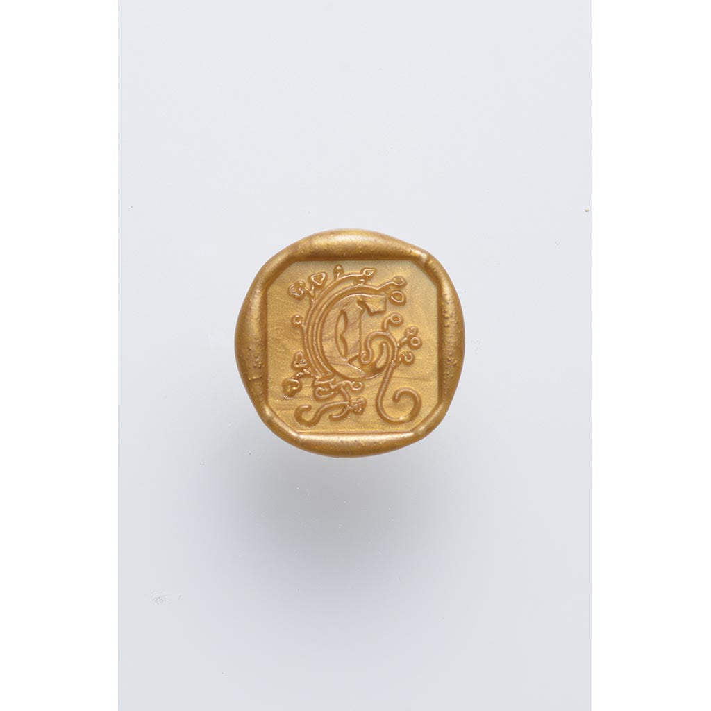 Herbin Wooden Handle Square Seal Illuminated C - Cafe Supply