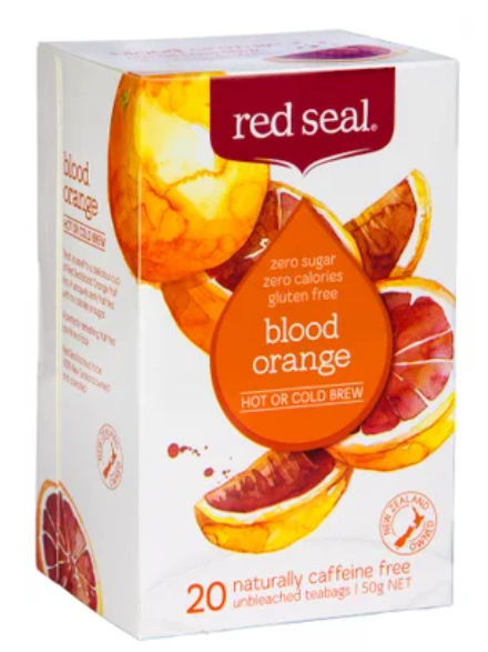 Red Seal Blood Orange Tea Bags 20pk - Cafe Supply