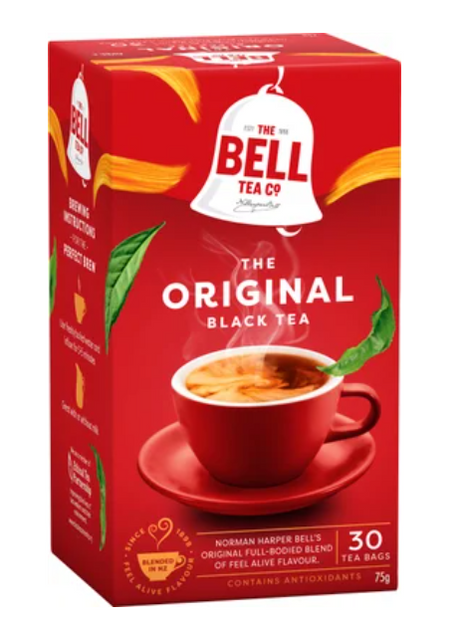 Bell Original Black Tea Bags 30pk - Cafe Supply