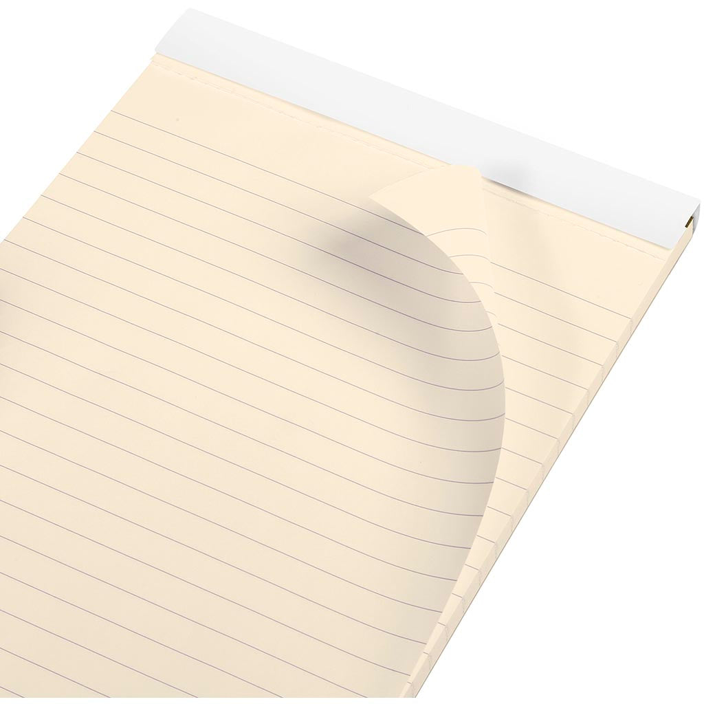 Flying Spirit Clothbound Notepad A5 White - Cafe Supply