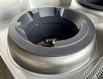 JASPER Triple Wok Range(chimney burner) NG - Cafe Supply