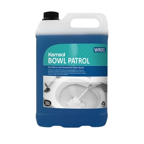 Kemsol Bowl Patrol Toilet Cleaner 5L - Cafe Supply