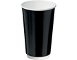 16oz (86mm Ø) Double Wall Coffee Cup | Black - Cafe Supply