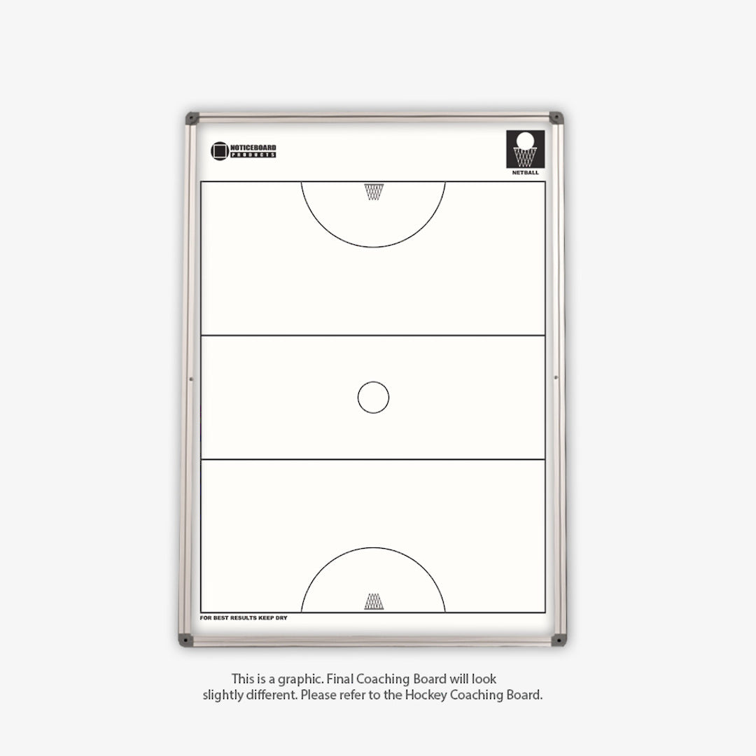 COACHING WHITEBOARDS | Magnetic | 600 x 900mm | Aluminium Frame - Cafe Supply