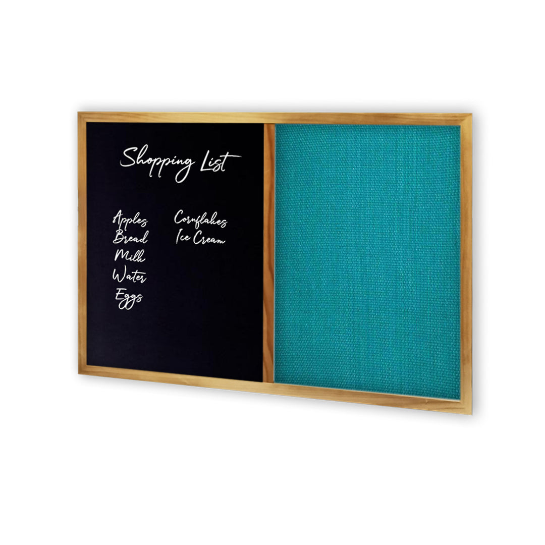 COMBIBOARD | Chalkboard + Standard Fabric | Wood Frame - Cafe Supply