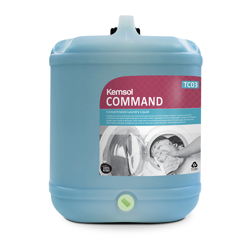 Kemsol Command Laundry Liquid 20L - Cafe Supply