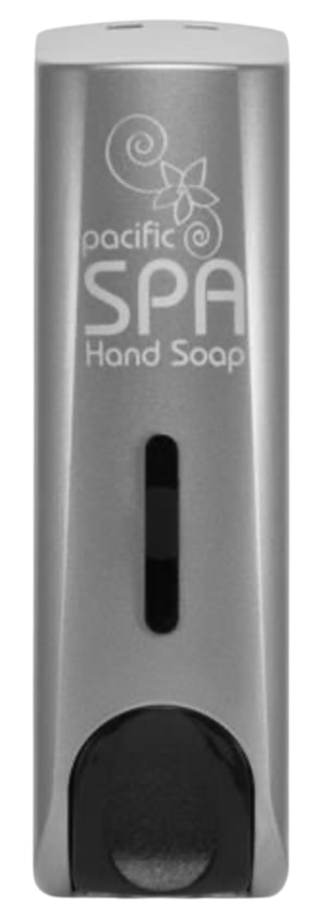 Pacific Spa 350ml Silver Dispenser Hand Soap - Cafe Supply