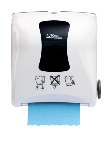 Auto Cut Towel Dispenser - White - Cafe Supply