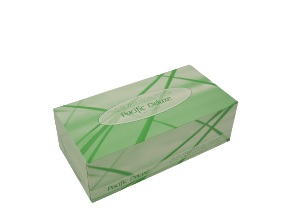 Pacific Deluxe Facial Tissue with Aloe Vera, 2 Ply - FSC - Cafe Supply