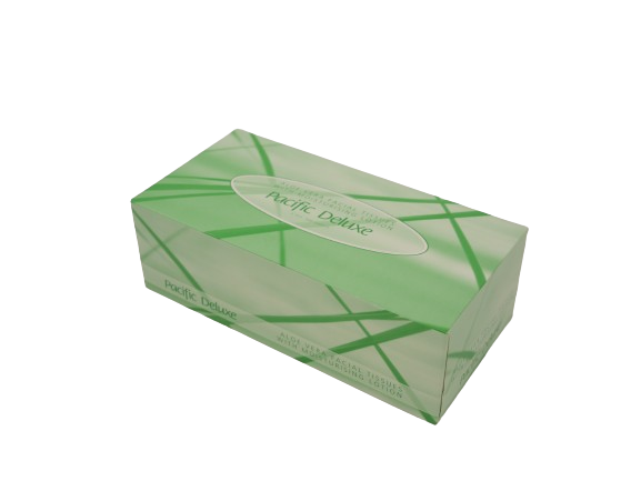 Pacific Deluxe Facial Tissue with Aloe Vera, 2 Ply - FSC - Cafe Supply