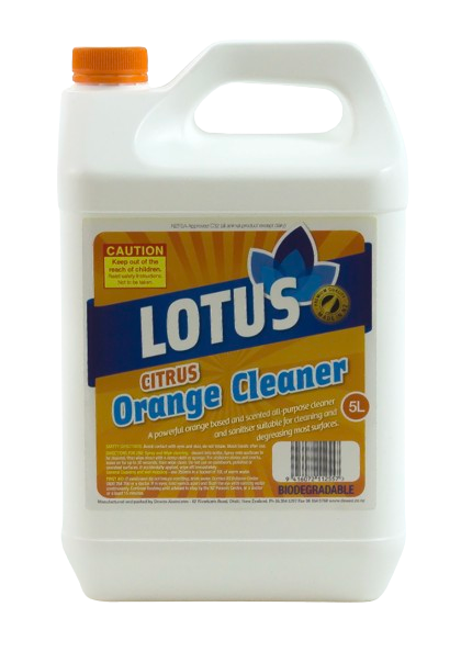 Lotus Citrus Orange Cleaner 5L - Cafe Supply