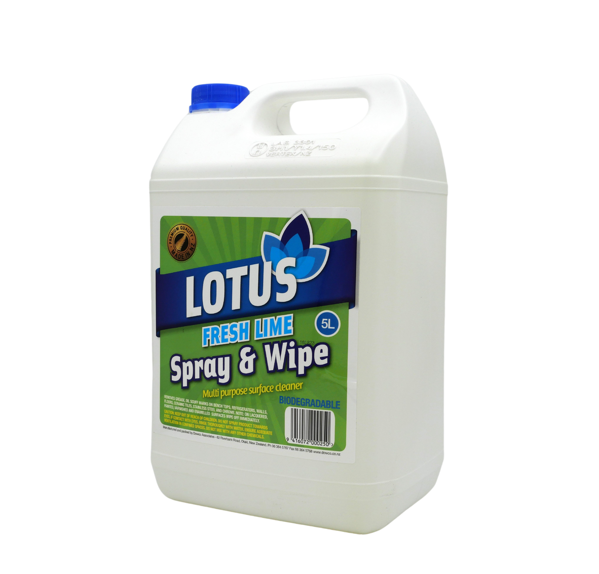 Lotus Spray and Wipe 5L - Cafe Supply