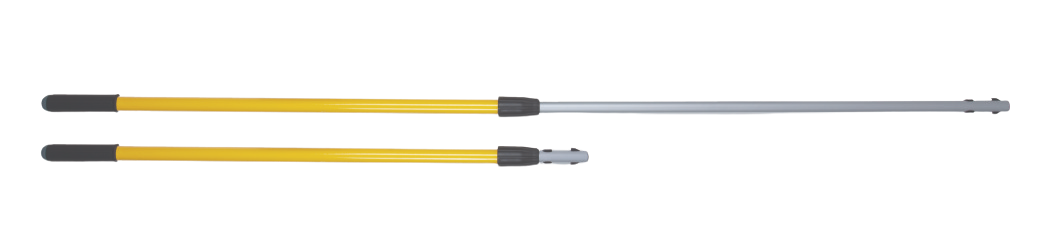 Rubbermaid 104cm x 183cm Quick-Connect Straight Extension Handle - Cafe Supply