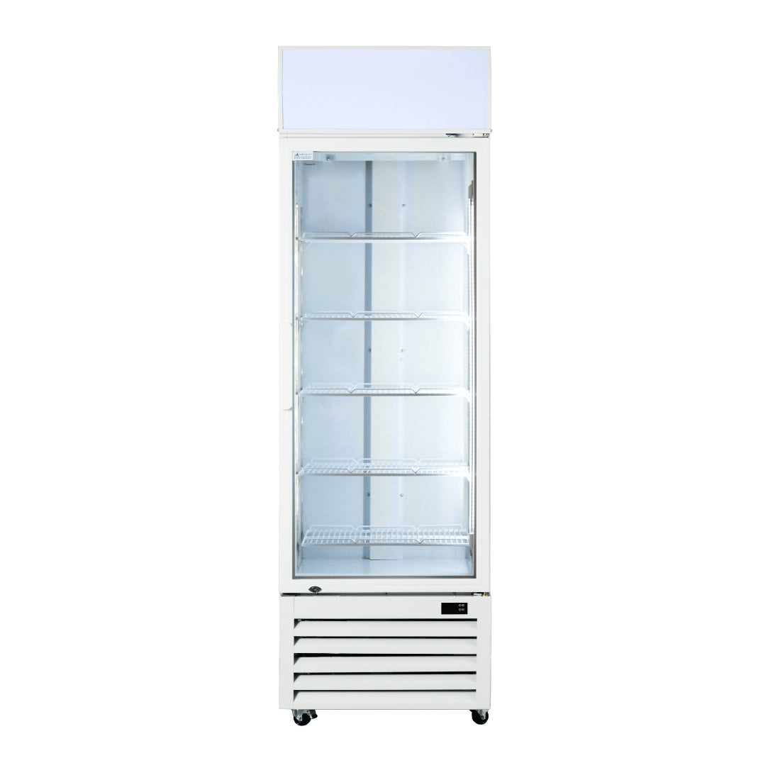 Thermaster Single Glass Door Colourbond Upright Drink Fridge LG-370P - Cafe Supply