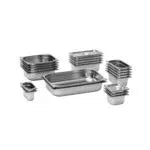 GN14100 1/4 x 100 mm Gastronorm Pan Australian Style - Cafe Supply