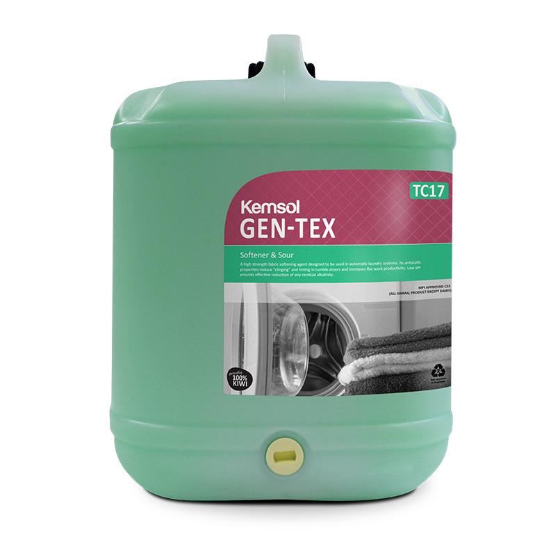 Kemsol Gentex Fabric Softner & Sour 20L - Cafe Supply