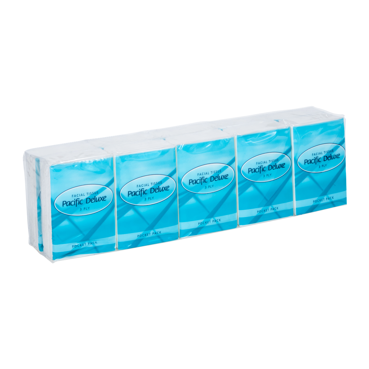 Pacific Deluxe Pocket Pack Tissues 10 Sheets - Cafe Supply