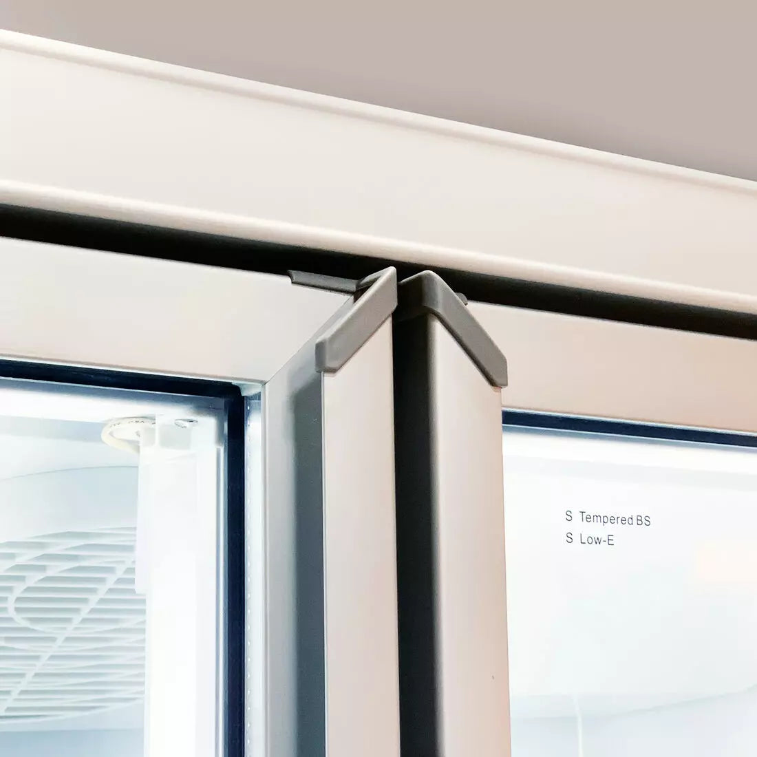 Thermaster Single Glass Door Colourbond Upright Drink Fridge LG-370P - Cafe Supply