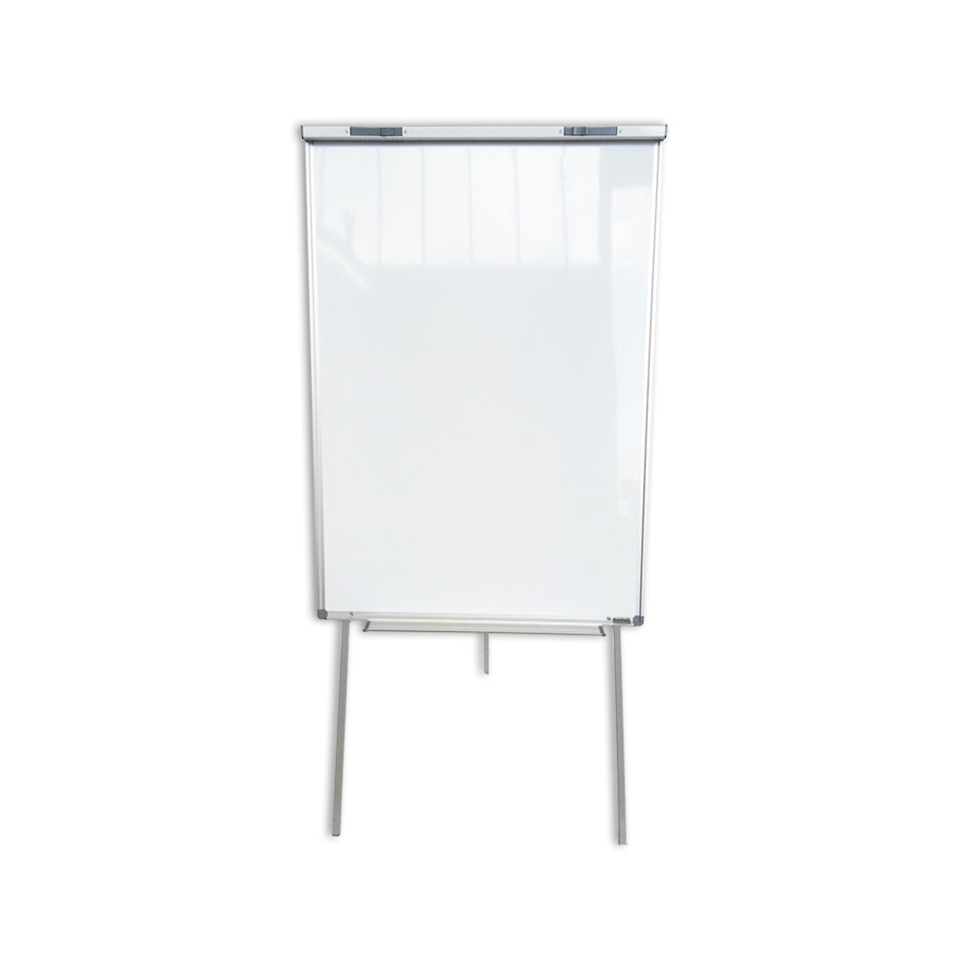 MAGNETIC WHITEBOARD | with FLIPCHART PAD | Adjustable Telescopic Legs - Cafe Supply