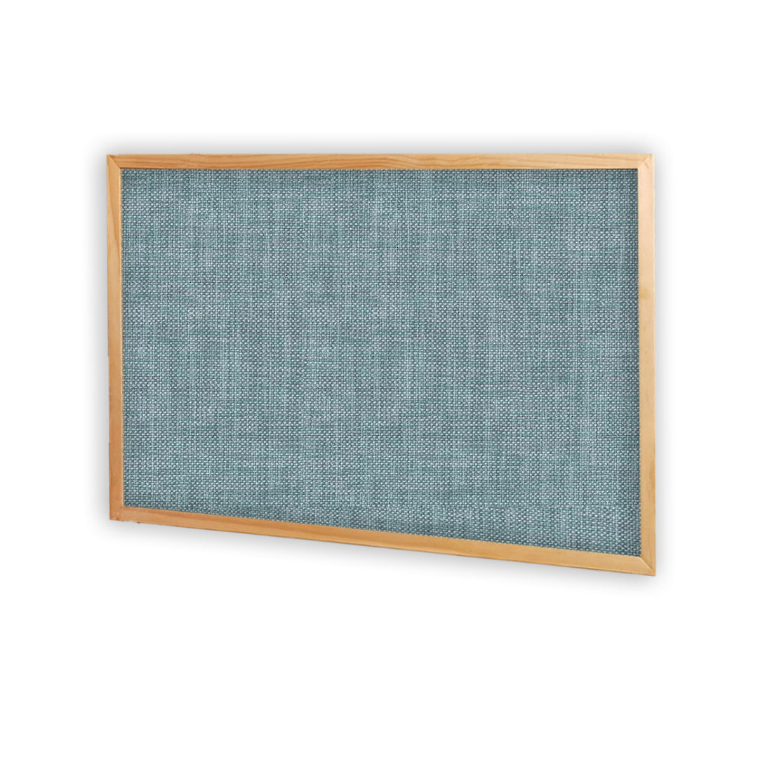 PINBOARD | Wood Frame | Premium Fabric - Cafe Supply