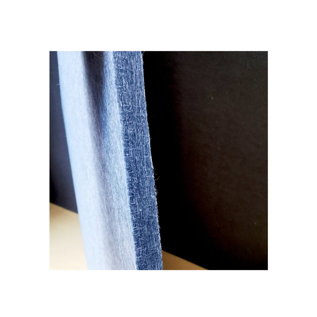 HEXAGON POLYESTER PINBOARD | 600x520mm | Dark Grey | 1pc - Cafe Supply