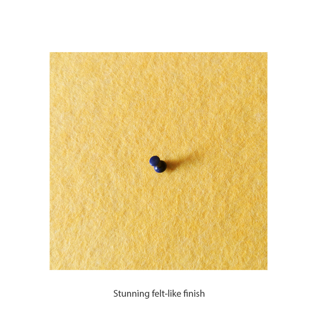 ROUND POLYESTER PINBOARD | 600mm | Canary - Cafe Supply