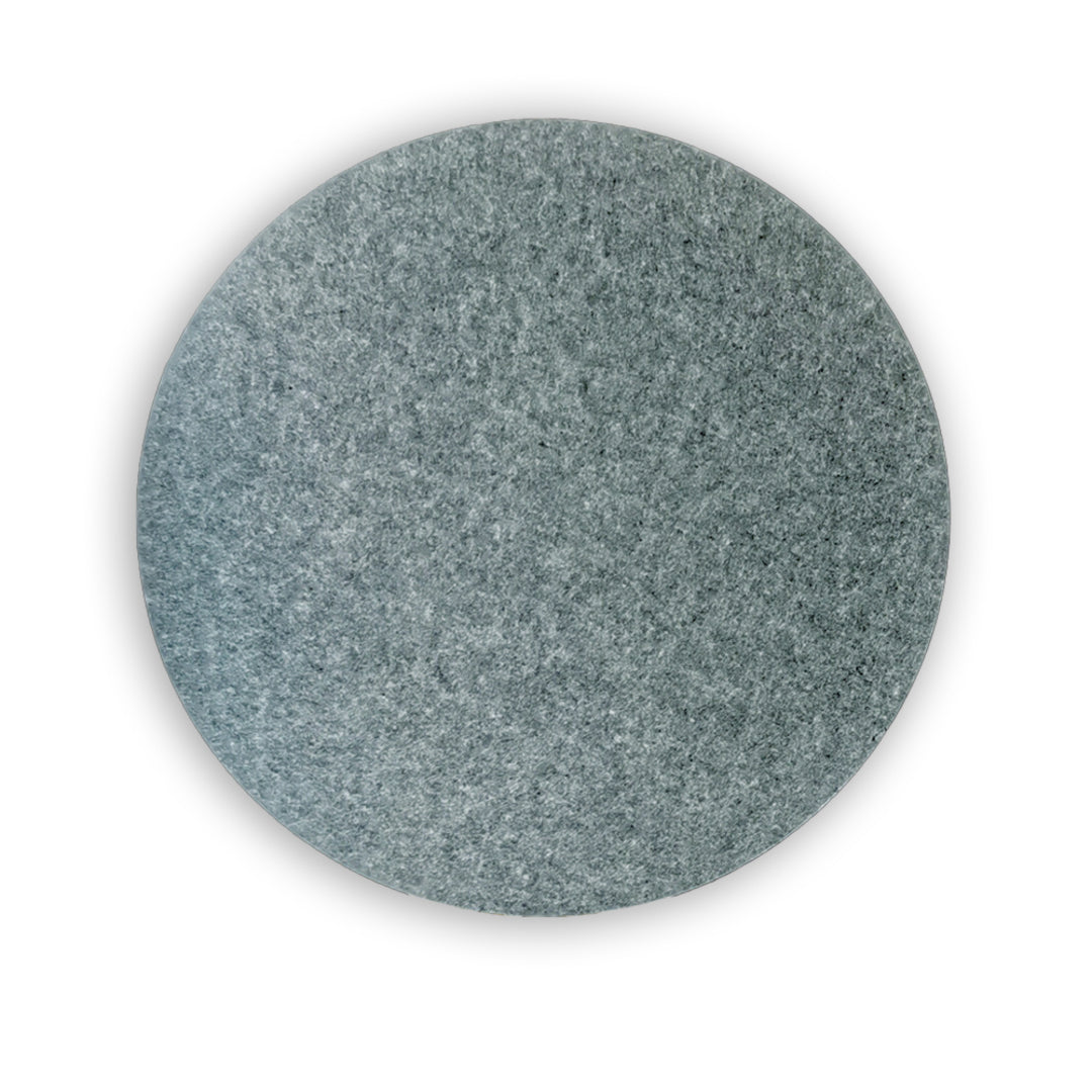 ROUND POLYESTER PINBOARD | 600mm | Dark Grey - Cafe Supply