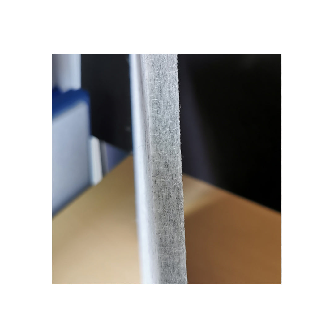 ROUND POLYESTER PINBOARD | 600mm | Marble - Cafe Supply