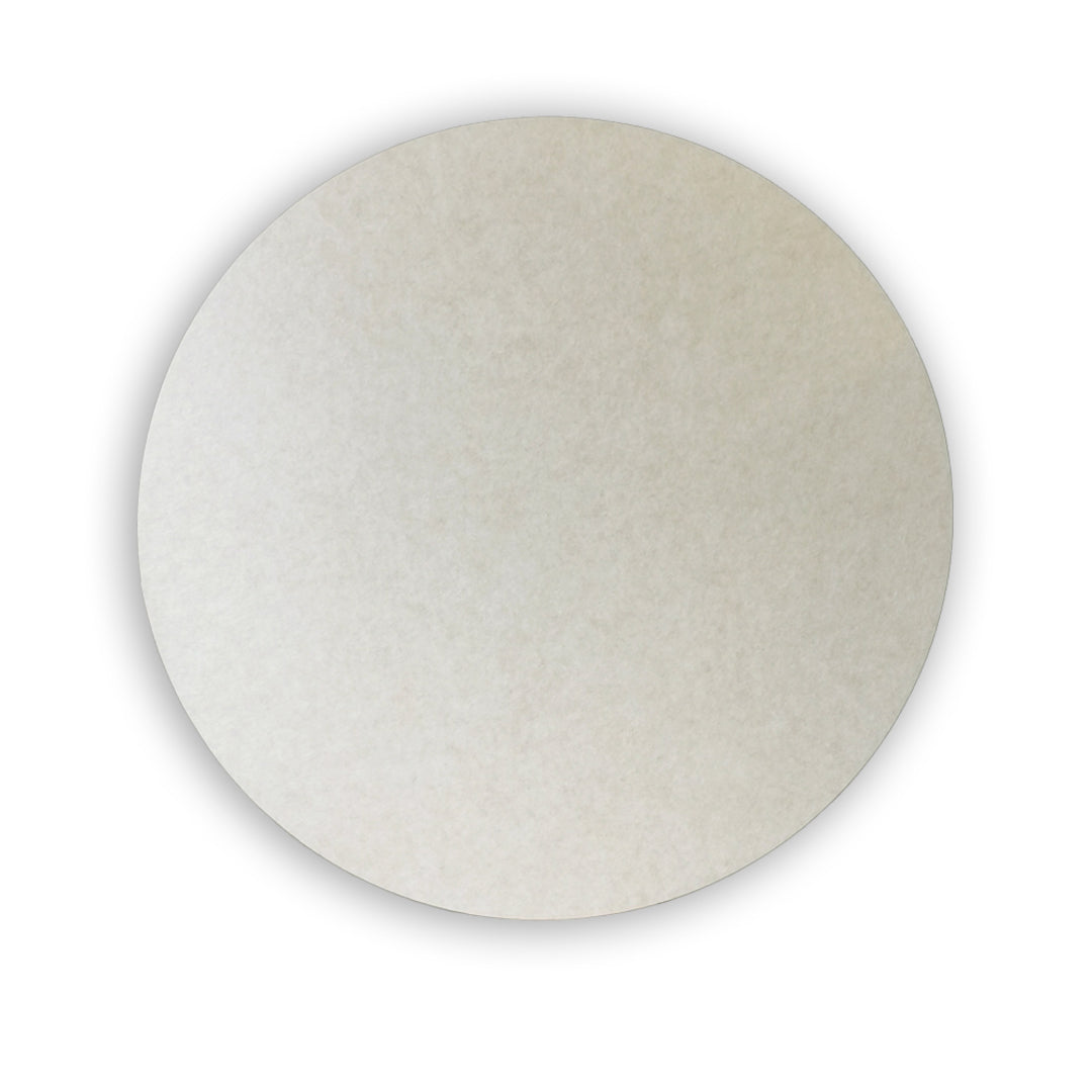 ROUND POLYESTER PINBOARD | 600mm | Nougat - Cafe Supply