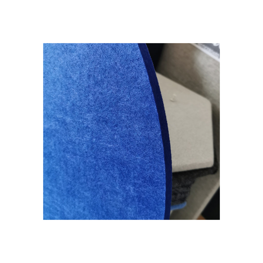 ROUND POLYESTER PINBOARD | 600mm | Ocean - Cafe Supply