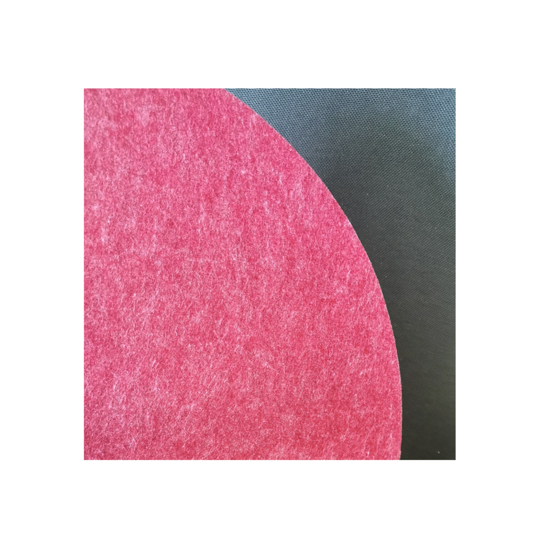 ROUND POLYESTER PINBOARD | 600mm | Ruby - Cafe Supply