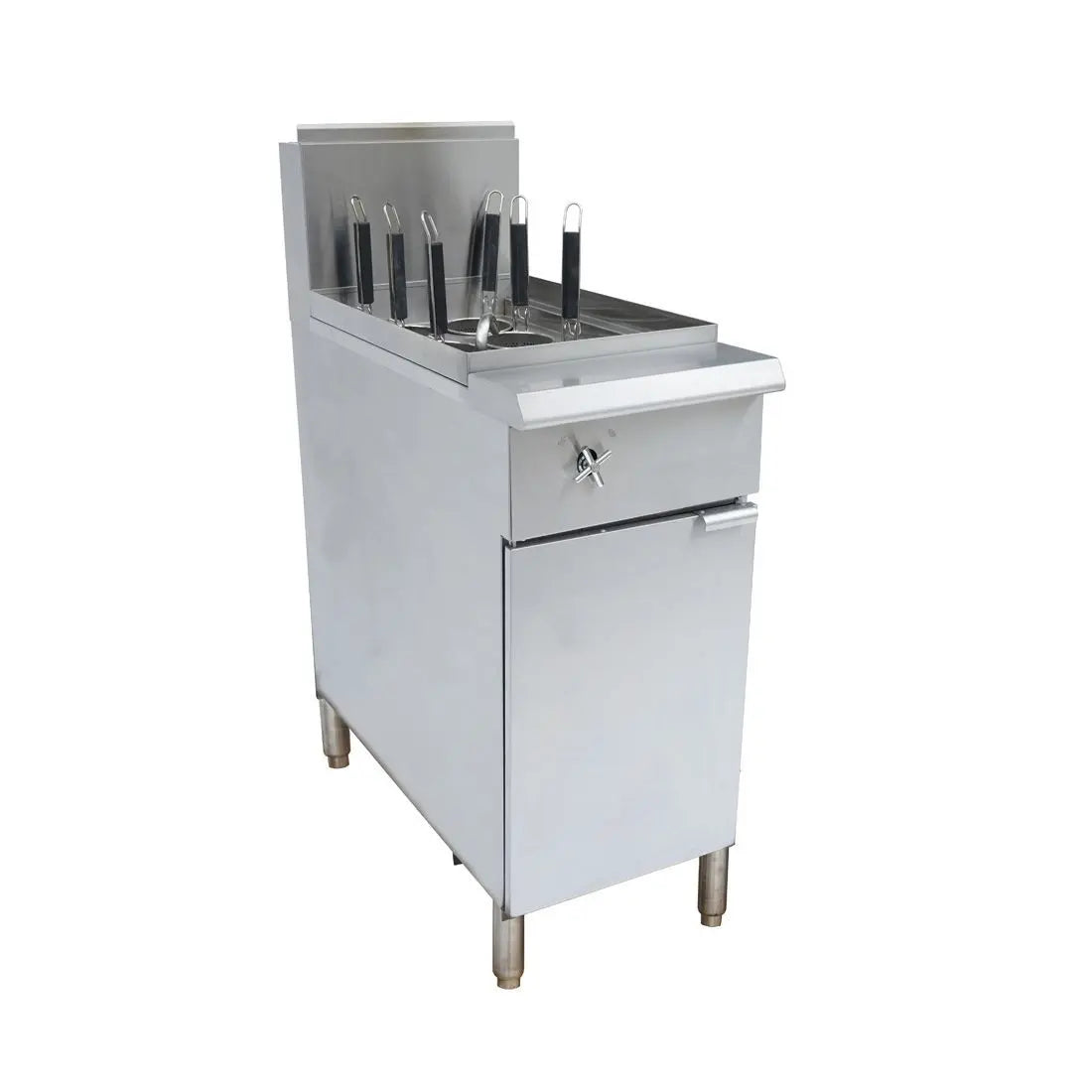 Gasmax V Pan LPG 6 Baskets Pasta and Noodle Cooker – PC150-6LPG - Cafe Supply