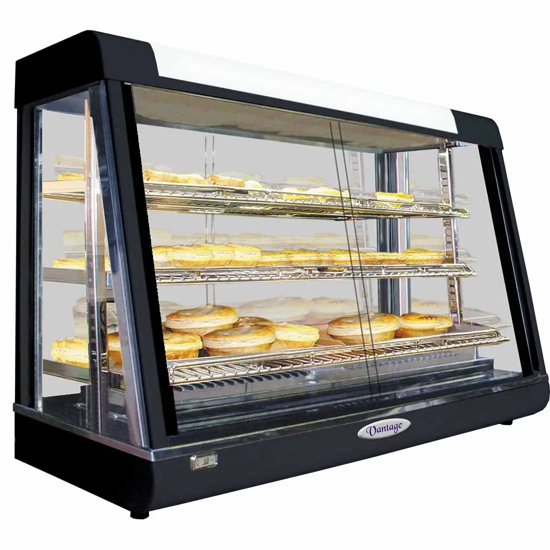 Pie Warmer & Hot Food Display – PW-RT/660/TGE - Cafe Supply