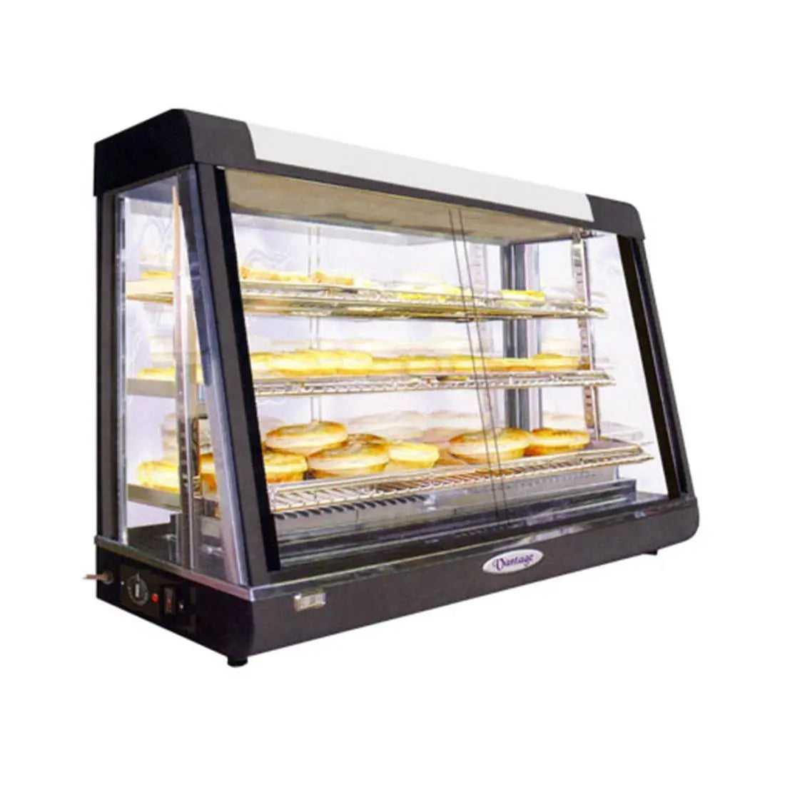 Benchstar Pie Warmer & Hot Food Display – PW-RT/900/1E – 900x490x610mm - Cafe Supply