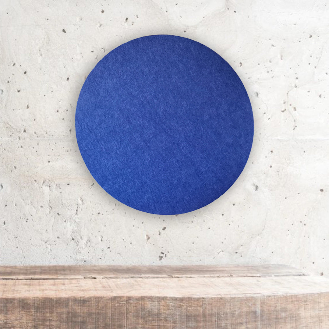 ROUND POLYESTER PINBOARD | 600mm | Ocean - Cafe Supply