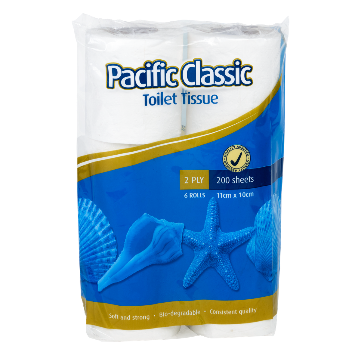 Pacific Classic Toilet Roll 2-Ply 200 Sheets - Cafe Supply