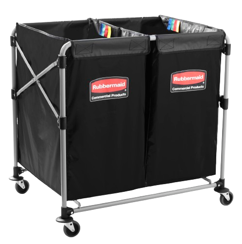 Rubbermaid Collapsible X-Cart Multi-Stream (2 x 150L) - Cafe Supply