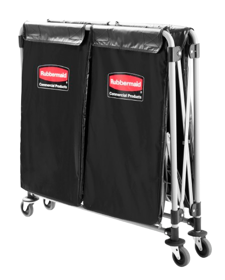 Rubbermaid Collapsible X-Cart Multi-Stream (2 x 150L) - Cafe Supply