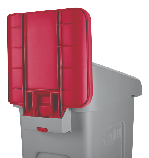 Rubbermaid SLIM JIM® Recycling Station Billboard - Cafe Supply