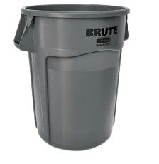 Rubbermaid BRUTE® Container 208L - Gray - Cafe Supply