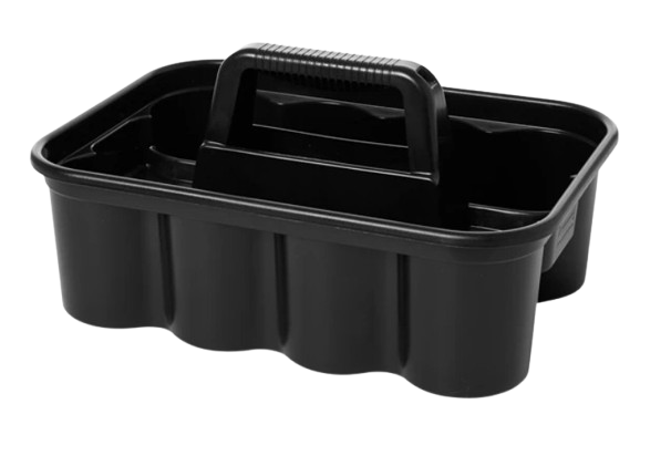 Rubbermaid Deluxe Carry Caddy, Black - Cafe Supply