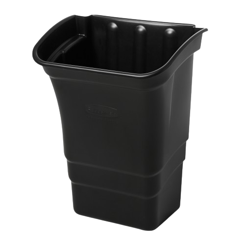 Rubbermaid Refuse Bin - 30.3L - Black (for Utility Carts) - Cafe Supply