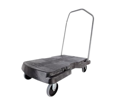 Rubbermaid Triple Trolley - User Friendly Handle, Standard Duty - Cafe Supply