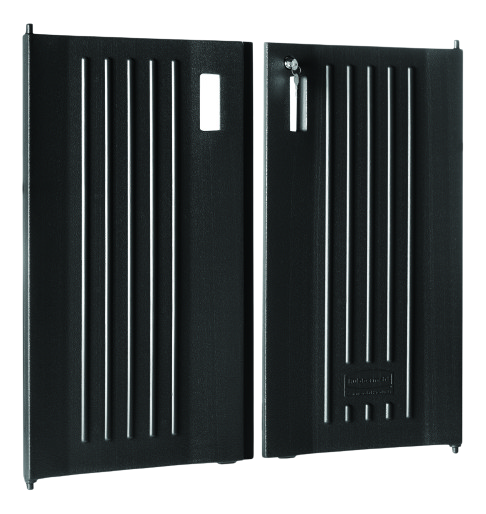 Rubbermaid Executive Locking Door Kit - Traditional Housekeeping Cart - Cafe Supply
