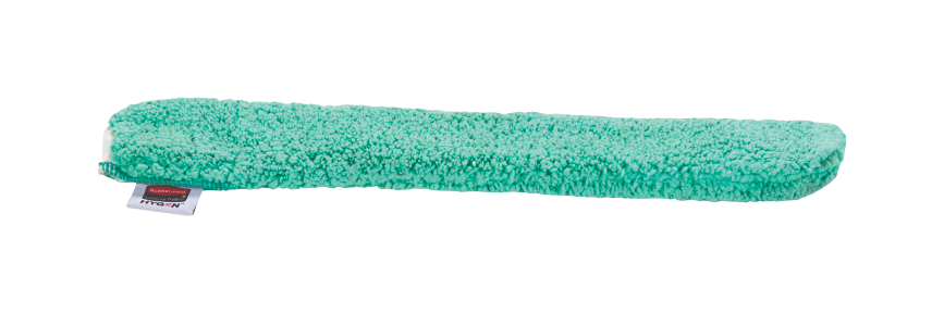 Rubbermaid HYGEN™ Microfibre Flexi Wand Dusting Sleeve Replacement, Green - Cafe Supply